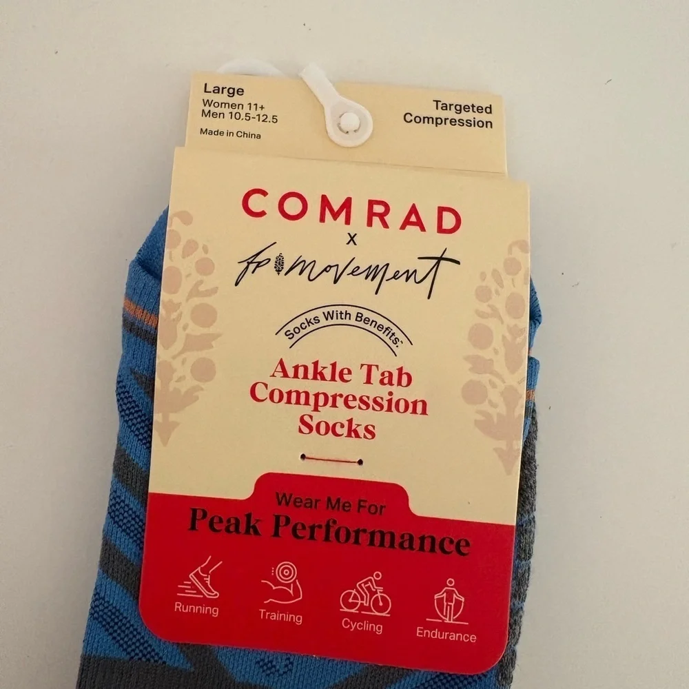 NWT Free People FP Movement x Comrad Ankle Tab Socks